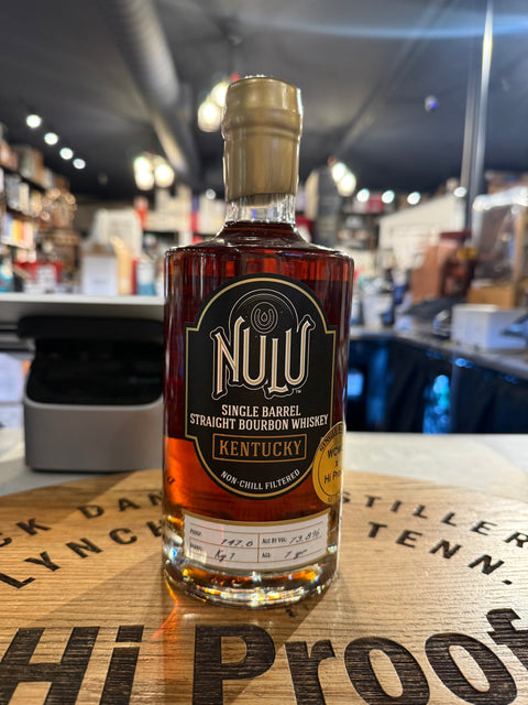Nulu 7 Year Hazmat Bourbon 147.6 Proof WCWC x Hiproof Pick 750mL