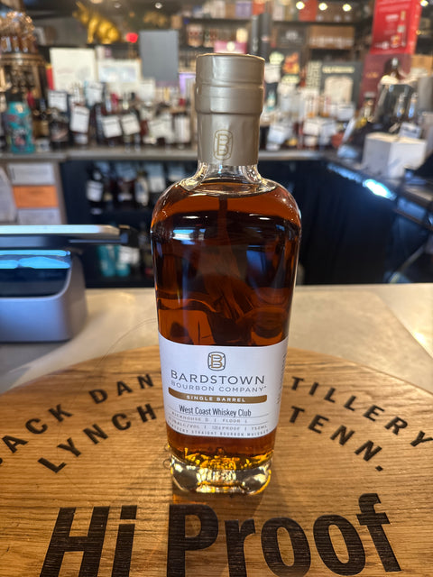 Bardstown Single Barrel Bourbon WCWC Pick 750ml 19-0760