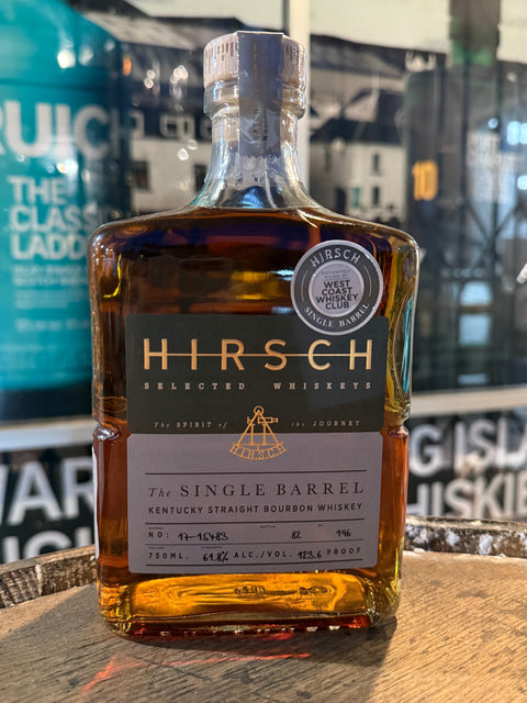 Hirsch Single Barrel 123.6 proof WCWC pick