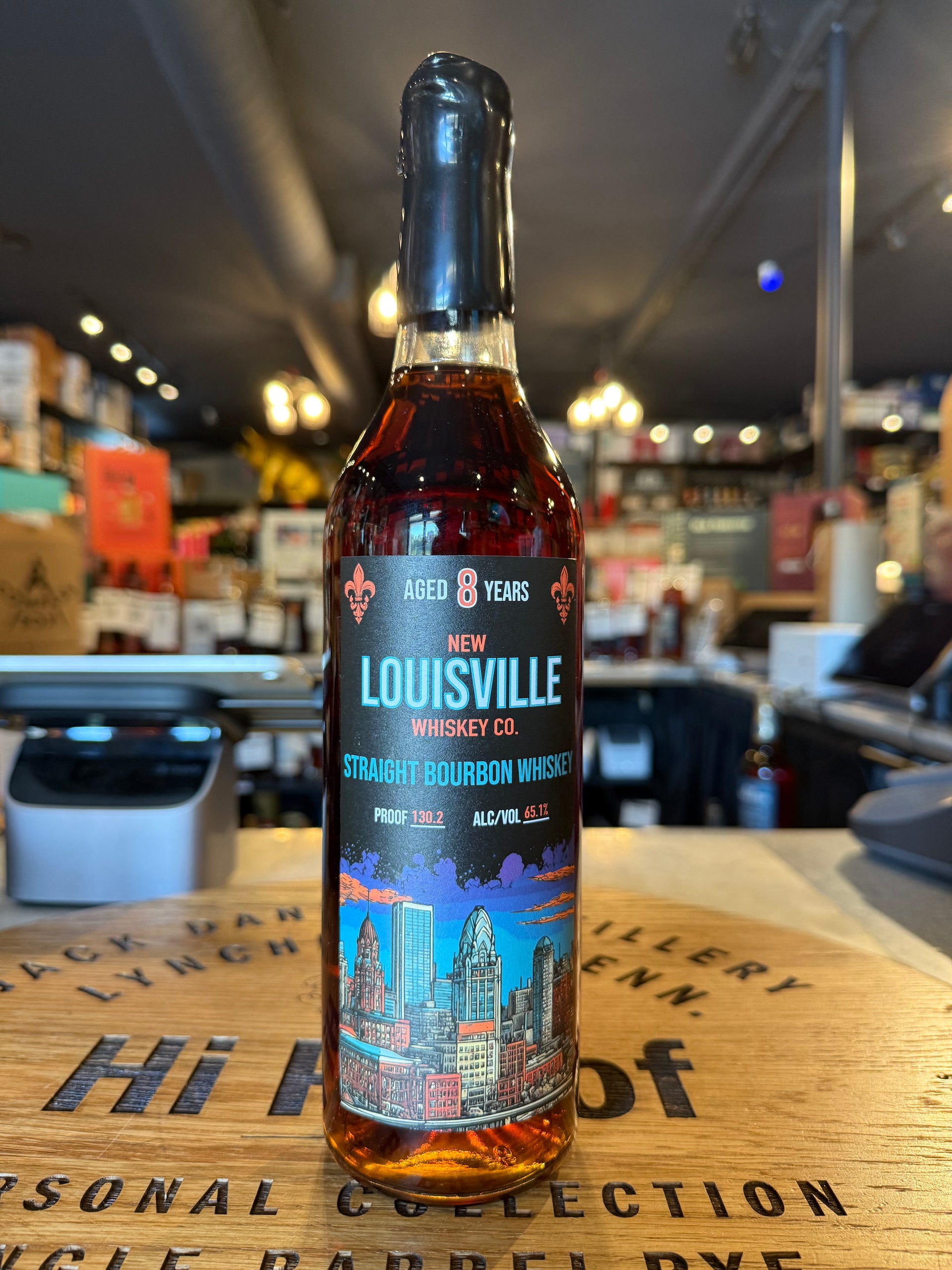 New Louisville 8 years Bourbon 130.2 Proof – West Coast Whiskey Club