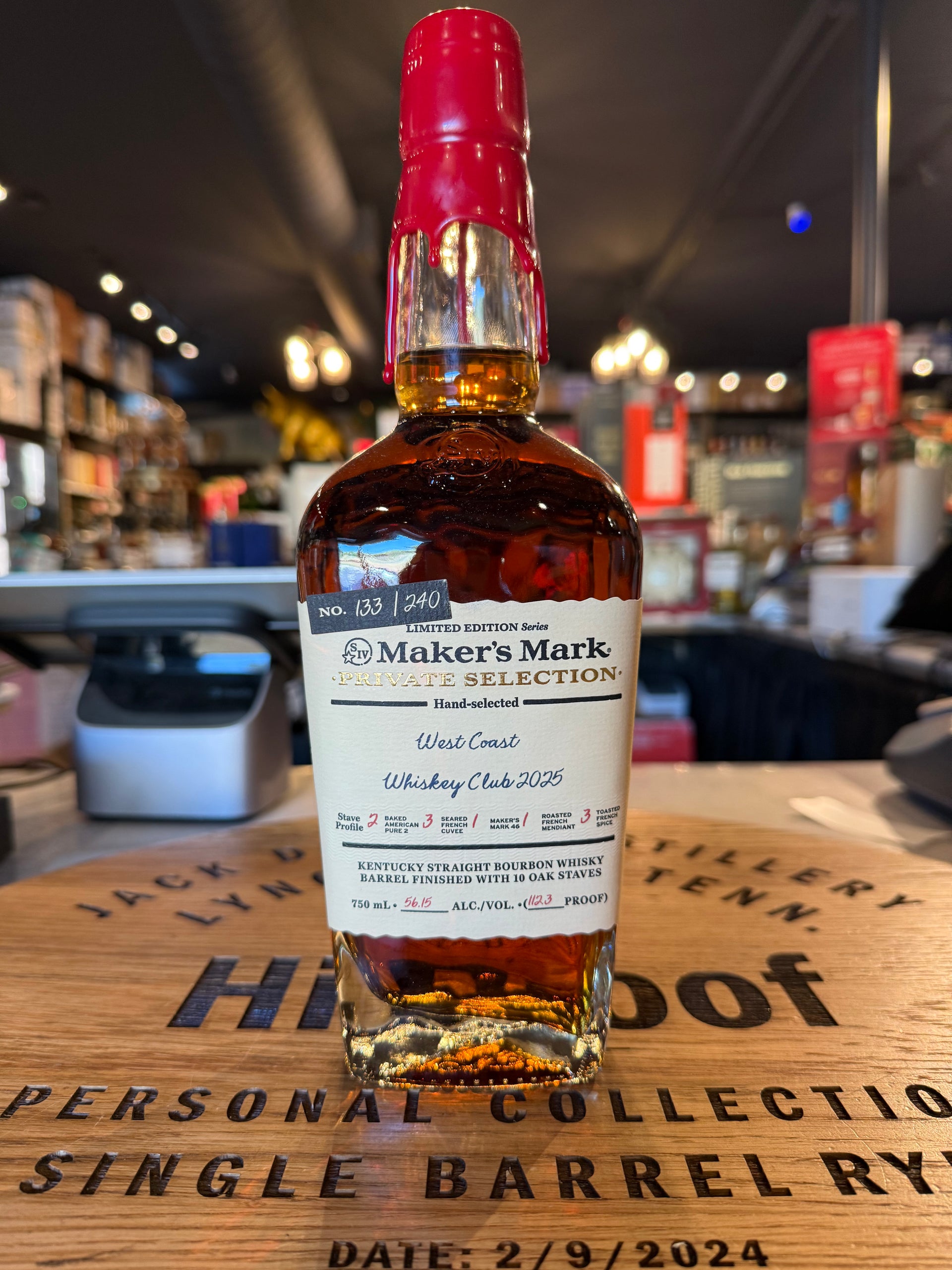 ウイスキー Maker's Mark Private Selection 750mL Maker's Mark Private Select Bourbon Whisky 750ml